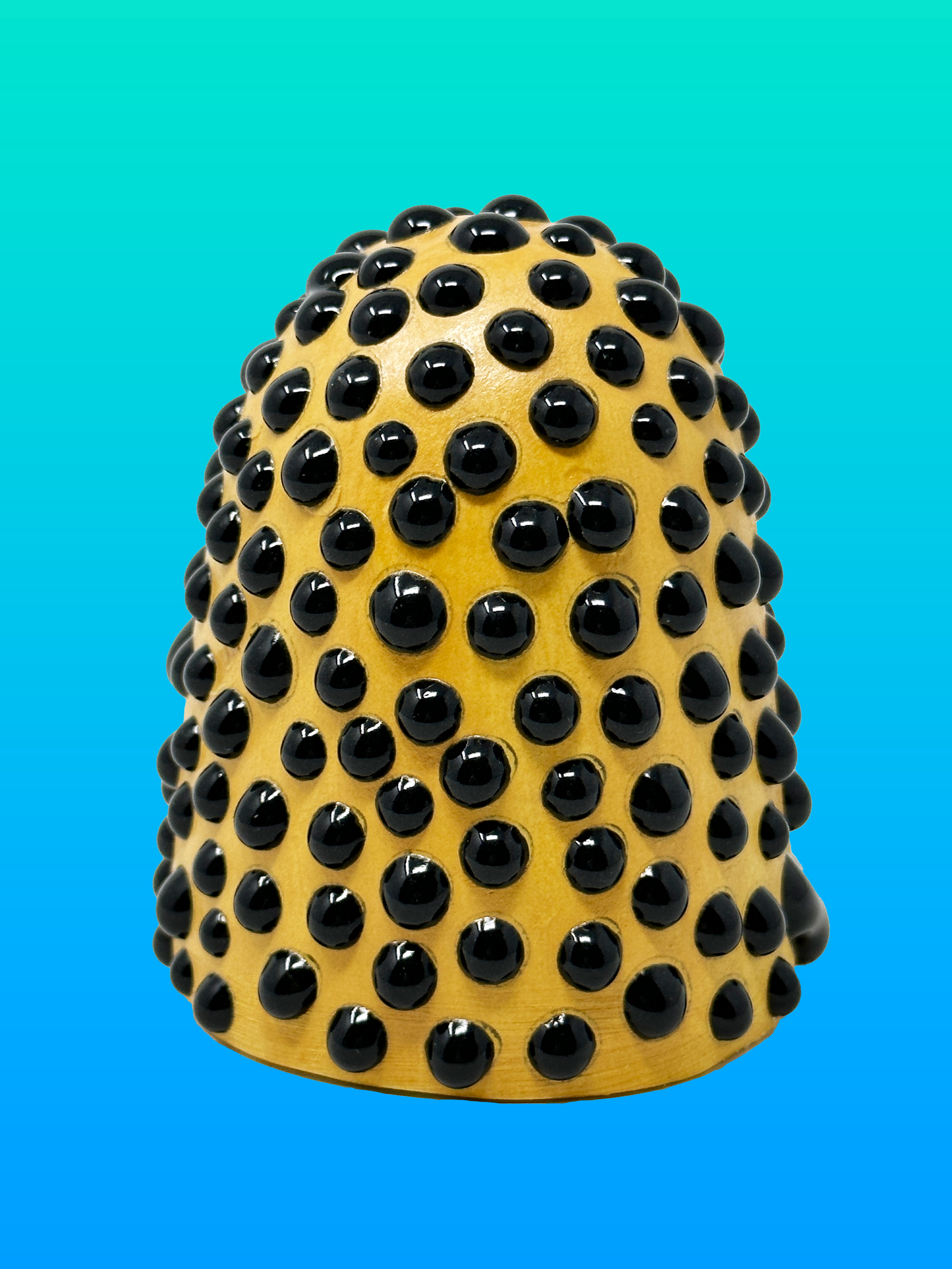 bead pottery glaze gloop black wizard